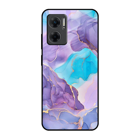 Alcohol ink Marble Glossy Case for Redmi 11 Prime 5G