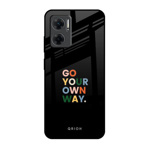 Go Your Own Way Glossy Case for Redmi 11 Prime 5G