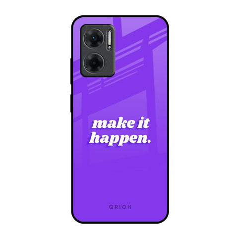 Make it Happen Glossy Case for Redmi 11 Prime 5G