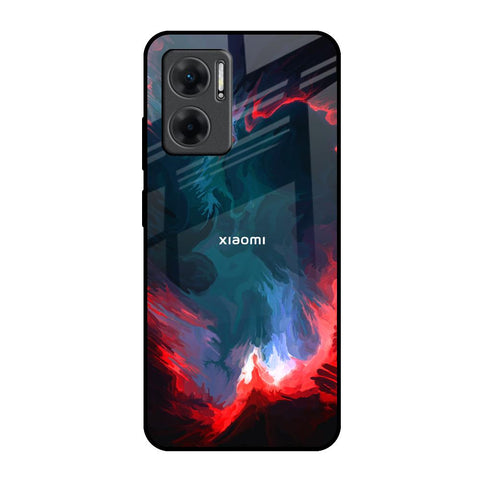 Brush Art Glossy Case For Redmi 11 Prime 5G