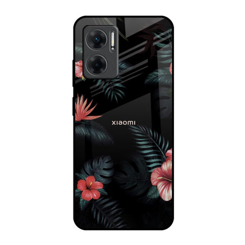 Tropical Art Flower Glossy Case for Redmi 11 Prime 5G