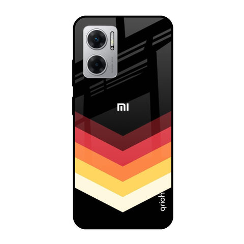 Abstract Arrow Pattern Glossy Case For Redmi 11 Prime 5G