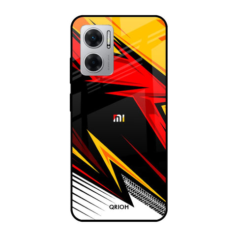 Race Jersey Pattern Glossy Case For Redmi 11 Prime 5G