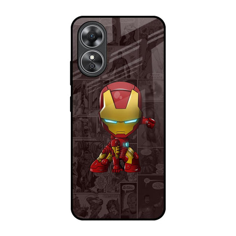 Angry Baby Super Hero Glossy Case for OPPO A17