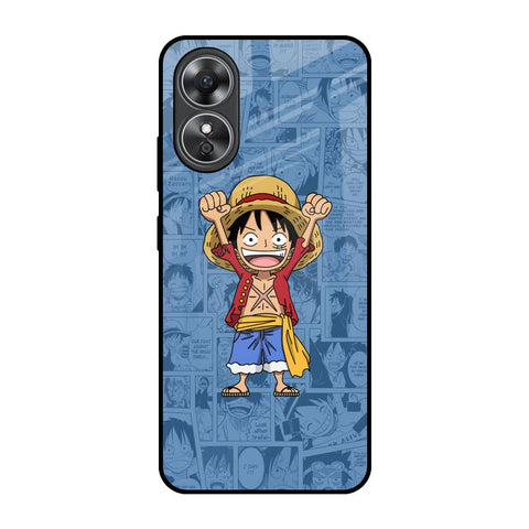 Chubby Anime Glossy Case for OPPO A17