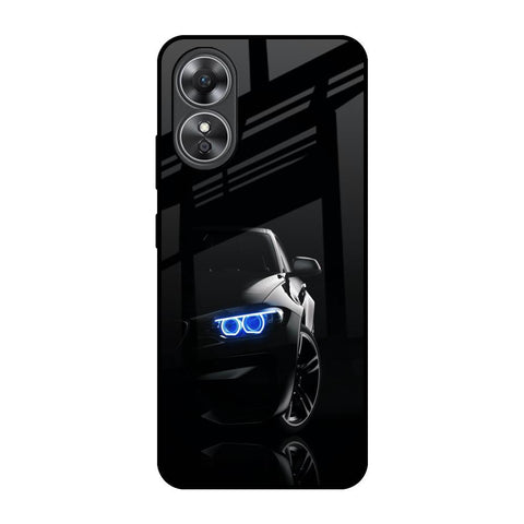 Car In Dark Glossy Case for OPPO A17