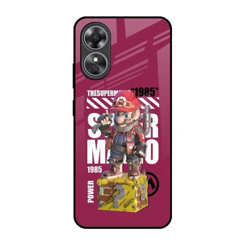 Gangster Hero Glossy Case for OPPO A17
