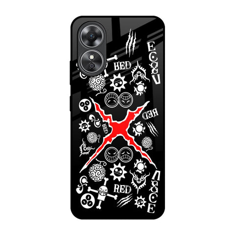 Red Zone Glossy Case for OPPO A17
