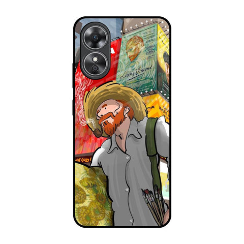 Loving Vincent Glossy Case for OPPO A17