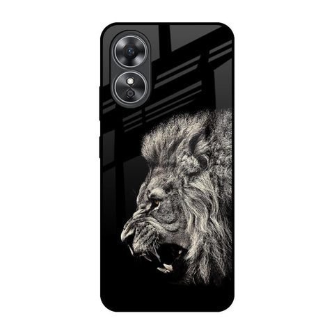 Brave Lion Glossy Case for OPPO A17