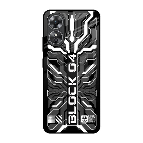Monochrome Magic Glossy Case for OPPO A17