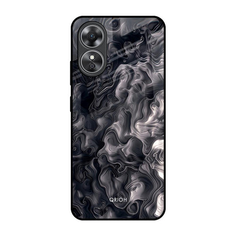 Cryptic Smoke Glossy Case for OPPO A17