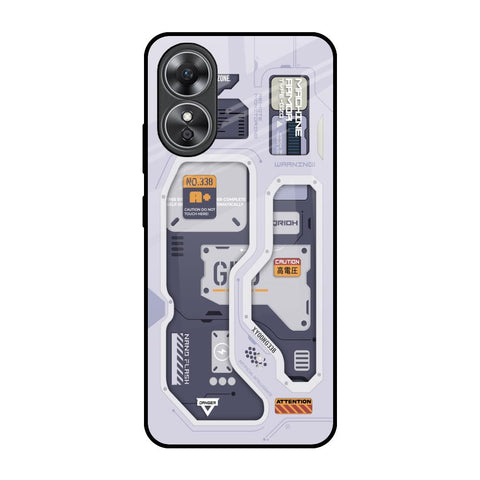 Tech Savvy Glossy Case for OPPO A17