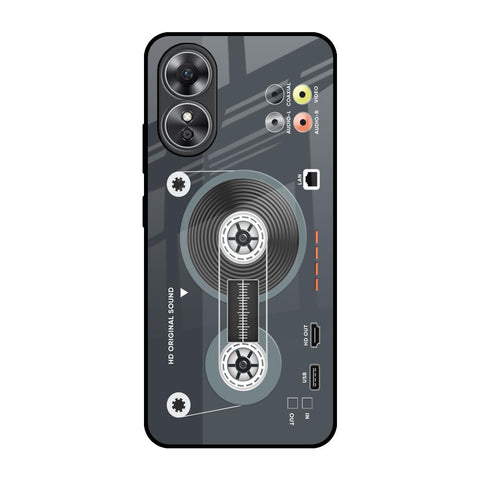 Retro Recorder Glossy Case for OPPO A17