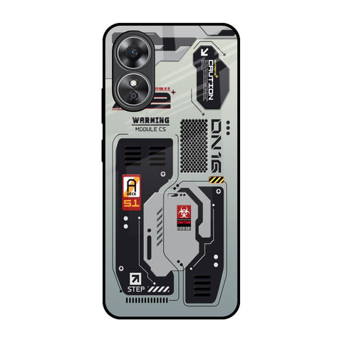 Techno Vibes Glossy Case for OPPO A17