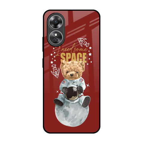 Astronaut Bear Glossy Case for OPPO A17