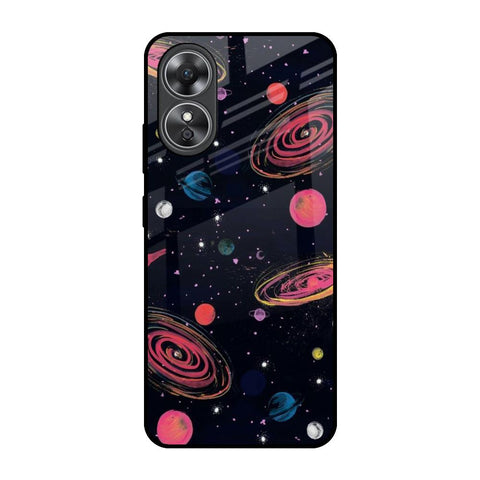 Galaxy In Dream Glossy Case For OPPO A17