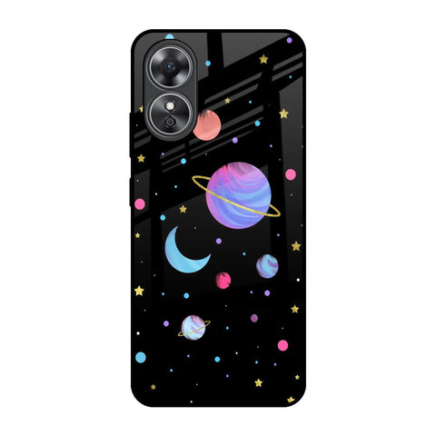 Planet Play Glossy Case For OPPO A17
