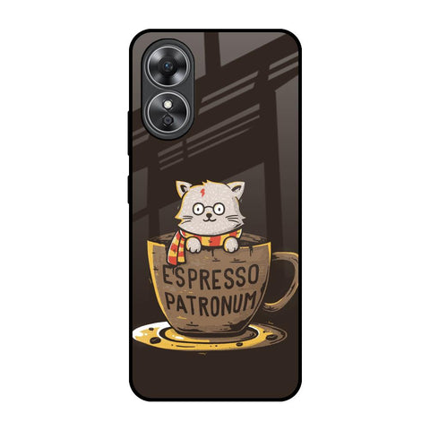 Tea With Kitty Glossy Case For OPPO A17