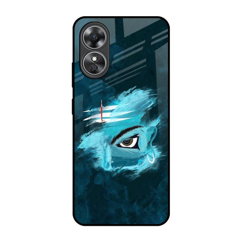Power Of Trinetra Glossy Case For OPPO A17