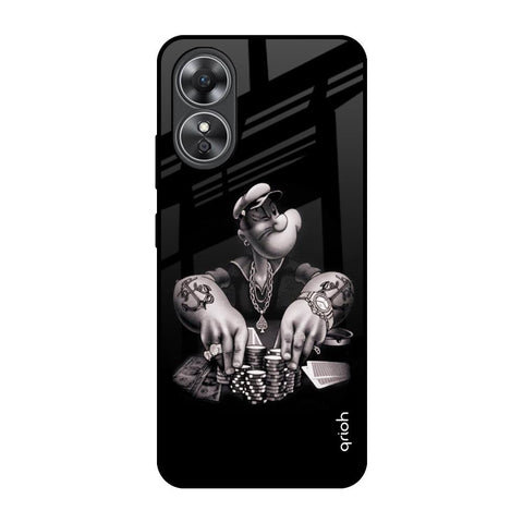 Gambling Problem Glossy Case For OPPO A17