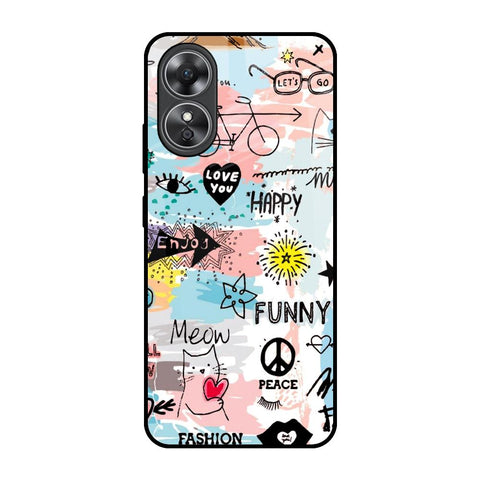 Just For You Glossy Case For OPPO A17