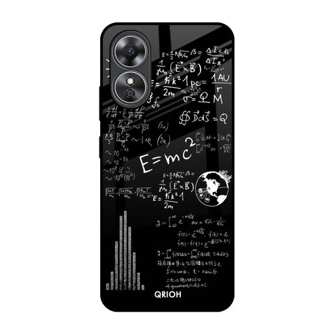 Funny Math Glossy Case for OPPO A17