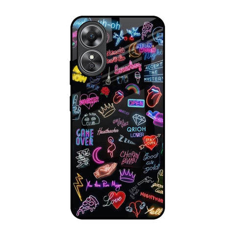 Accept The Mystery Glossy Case for OPPO A17