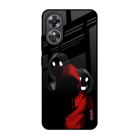 Shadow Character Glossy Case for OPPO A17