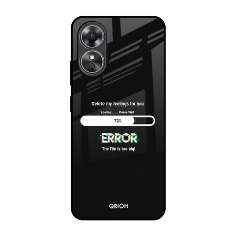 Error Glossy Case for OPPO A17