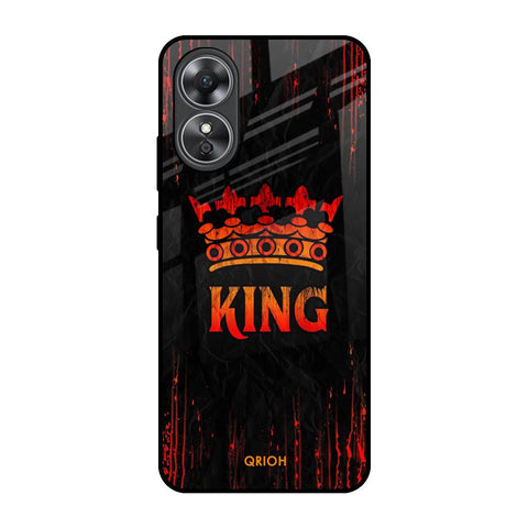 Royal King Glossy Case for OPPO A17
