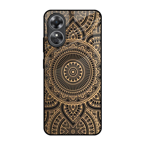 Luxury Mandala Glossy Case for OPPO A17
