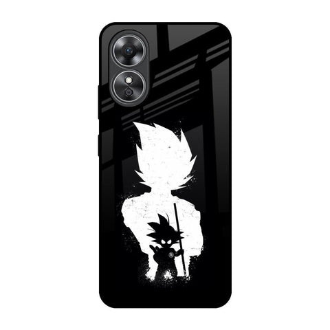 Monochrome Goku Glossy Case for OPPO A17