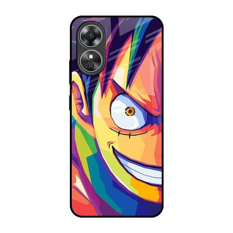 Monkey Wpap Pop Art Glossy Case for OPPO A17