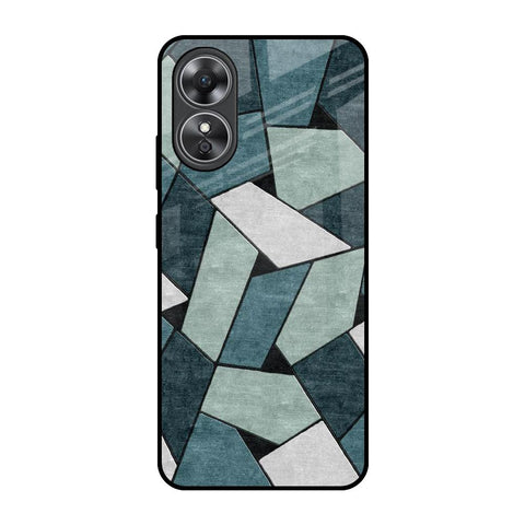 Abstact Tiles Glossy Case for OPPO A17