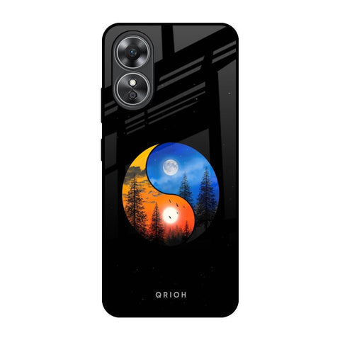 Yin Yang Balance Glossy Case for OPPO A17