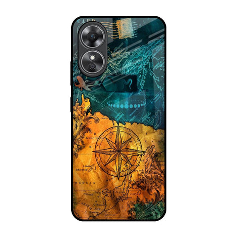 Architecture Map Glossy Case for OPPO A17