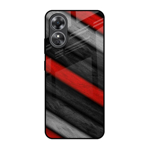 Soft Wooden Texture Glossy Case for OPPO A17