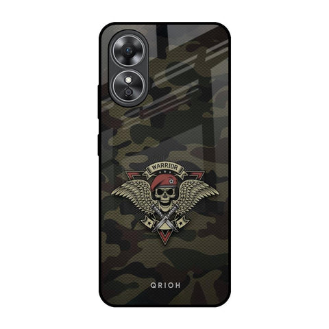 Army Warrior Glossy Case for OPPO A17
