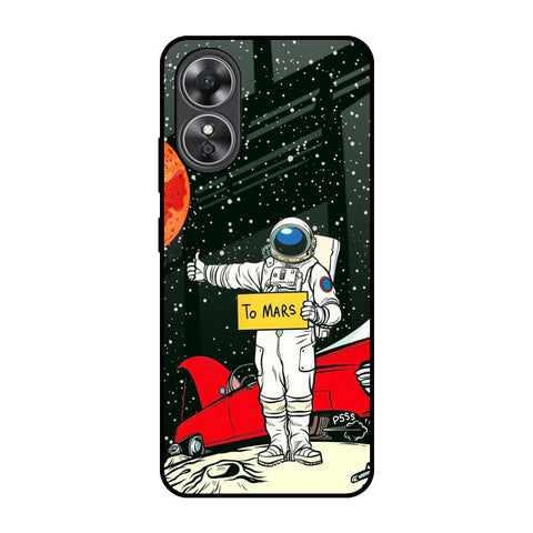 Astronaut on Mars Glossy Case for OPPO A17