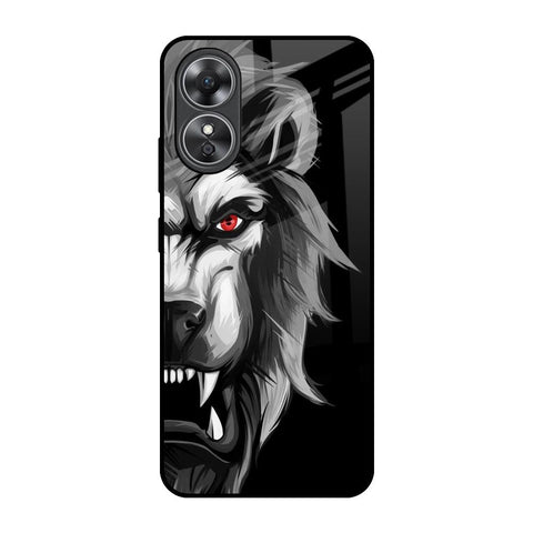 Wild Lion Glossy Case for OPPO A17
