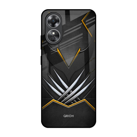 Black Warrior Glossy Case for OPPO A17