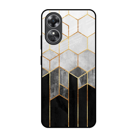 Tricolor Pattern Glossy Case for OPPO A17