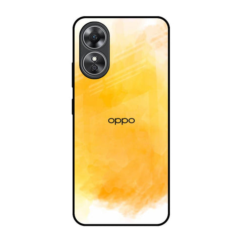 Rustic Orange Glossy Case for OPPO A17