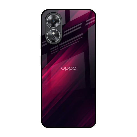 Razor Black Glossy Case for OPPO A17