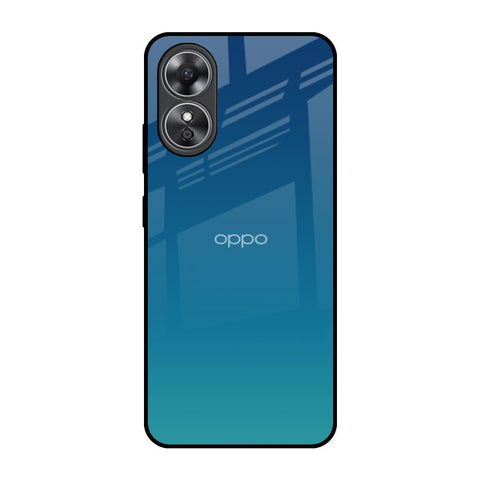 Celestial Blue Glossy Case For OPPO A17