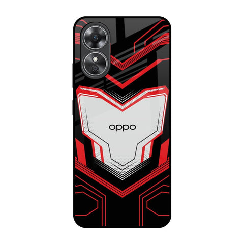 Quantum Suit Glossy Case For OPPO A17