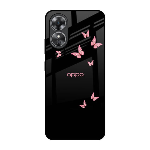 Fly Butterfly Glossy Case for OPPO A17