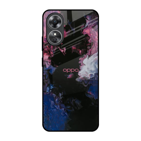 Smudge Brush Glossy case for OPPO A17