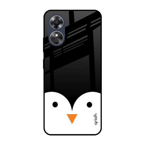 Cute Penguin Glossy Case for OPPO A17